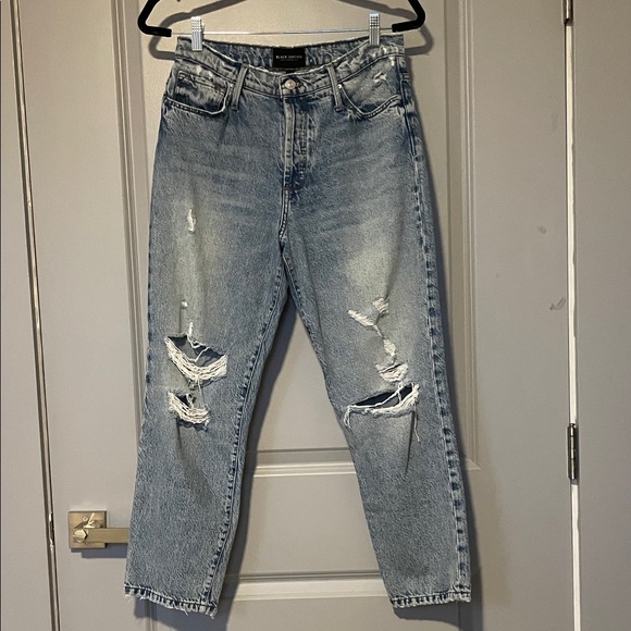 Black Orchid Distressed Blue Jeans